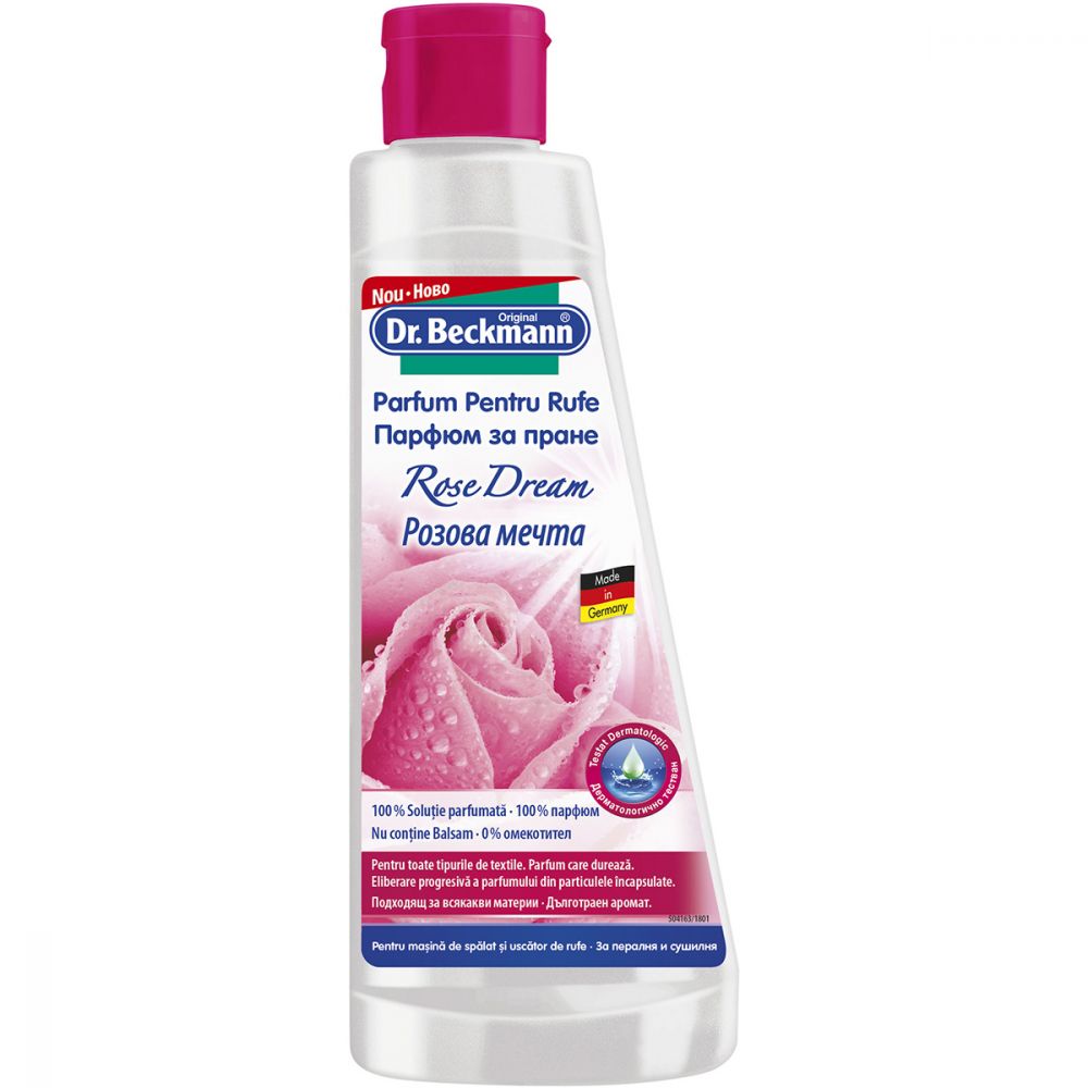 Parfum pentru rufe Rose dream Dr. Beckmann, 250 ml
