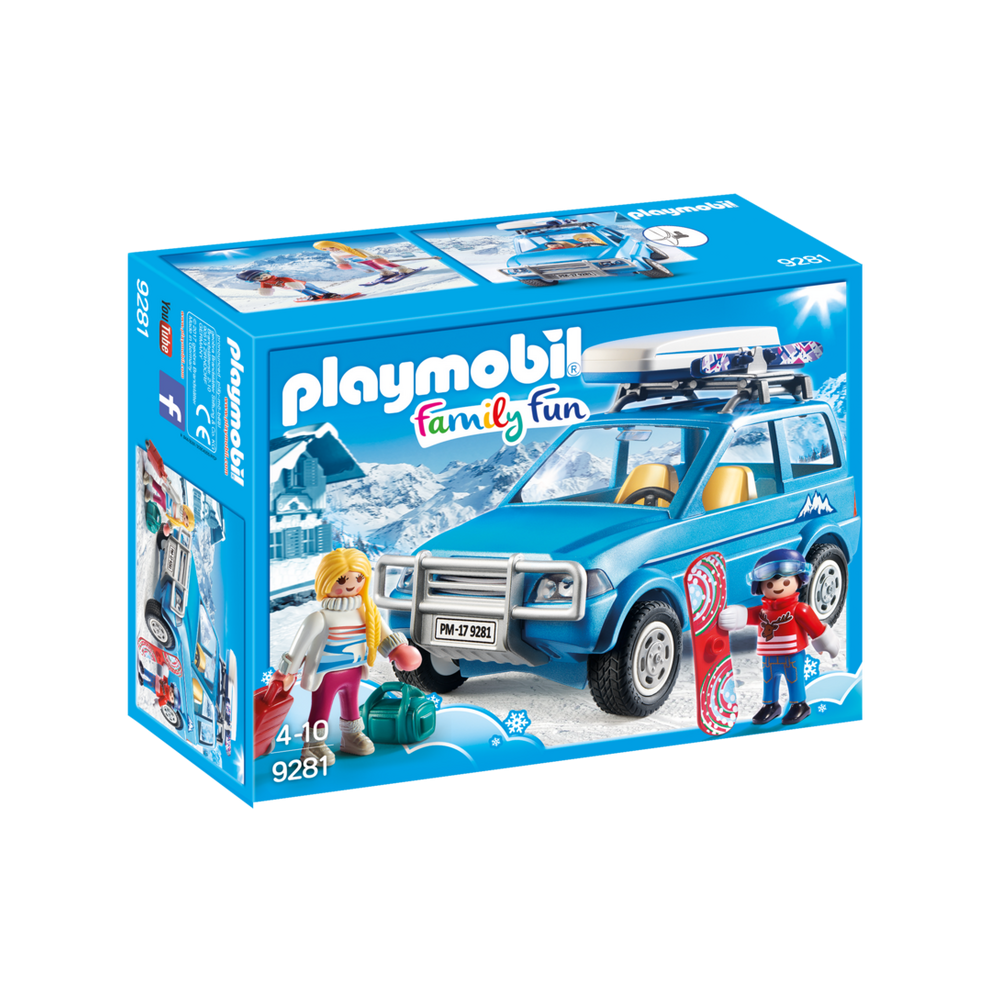 Set Playmobil Family Fun - Schiori si masina de teren (9281)