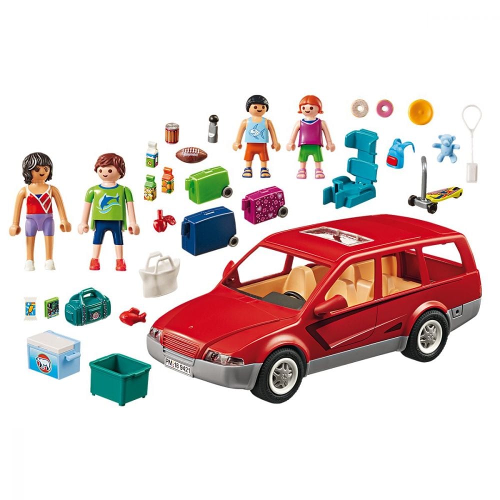 Set Playmobil Family Fun Summer Villa - Masina de familie