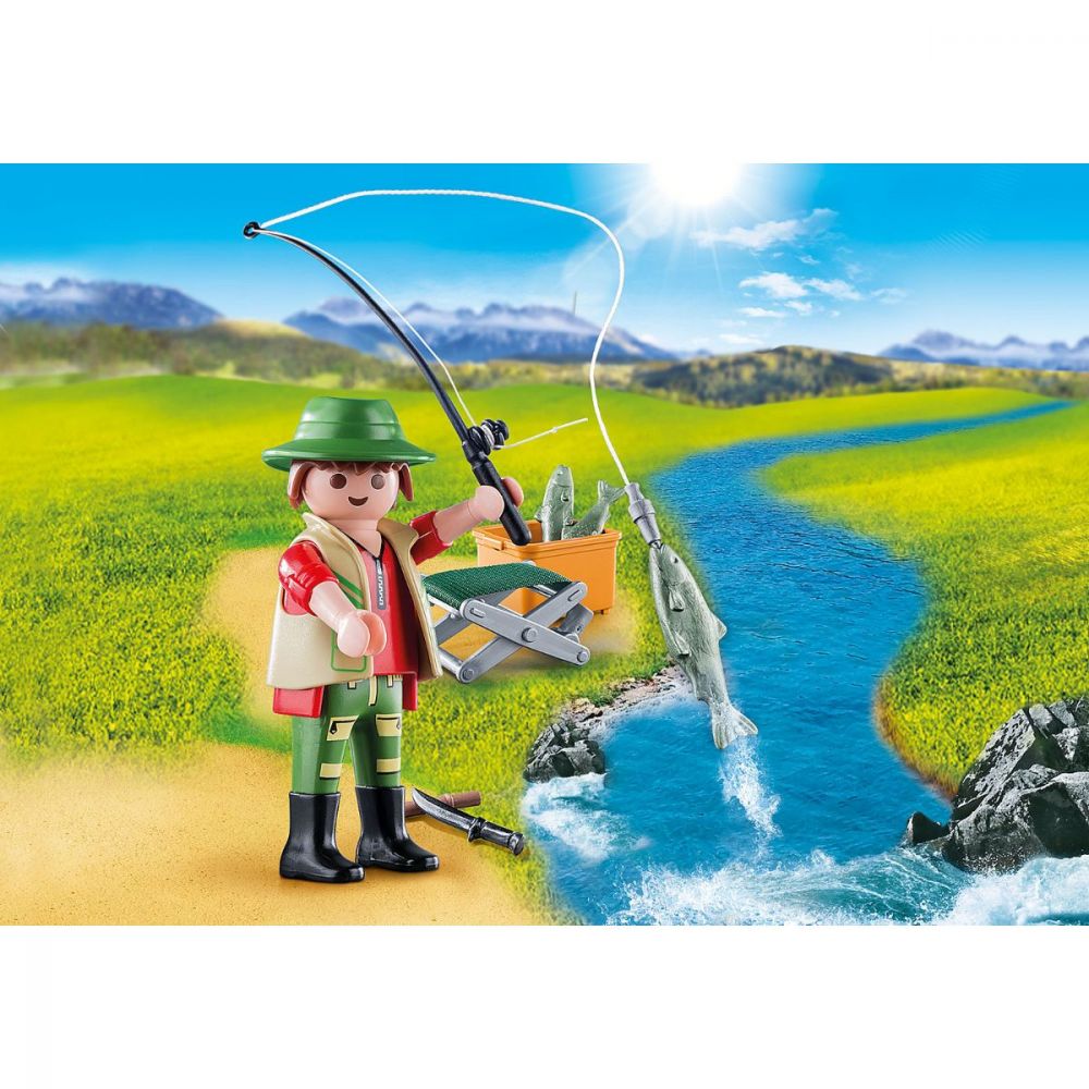 Set Playmobil Figures Special Plus - Figurina pescar