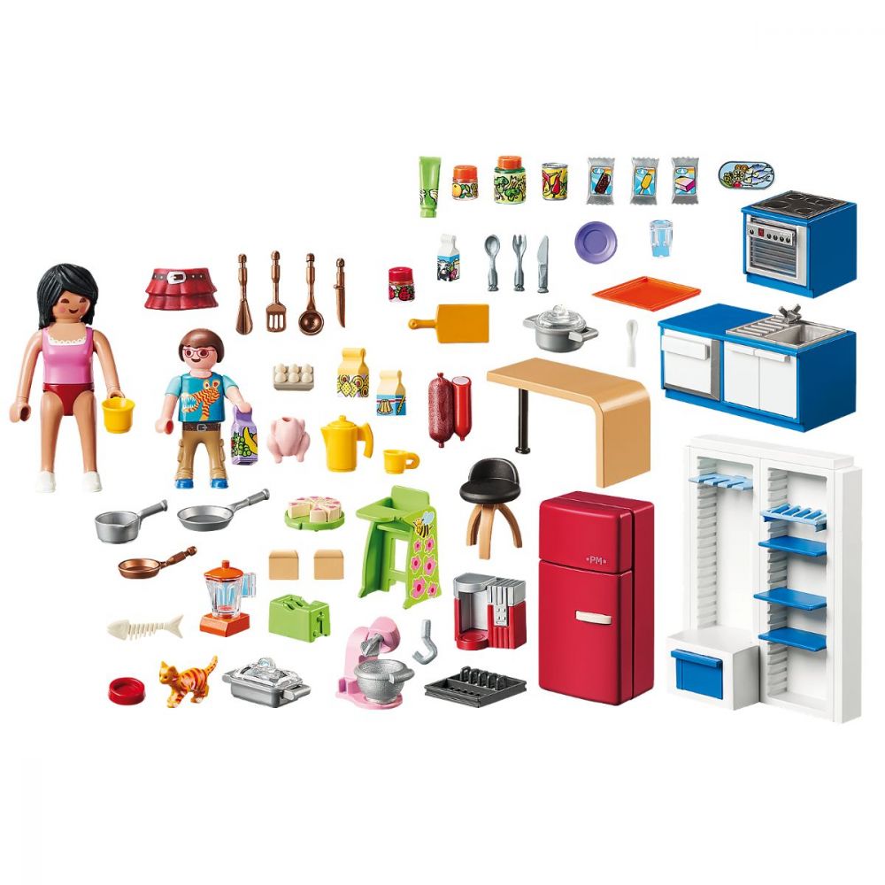 Set Playmobil Dollhouse - Bucataria familiei
