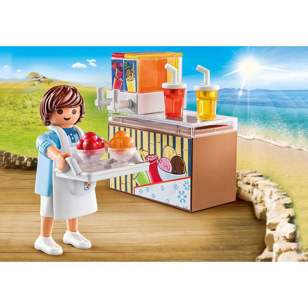 Set Playmobil - Vanzator de inghetata