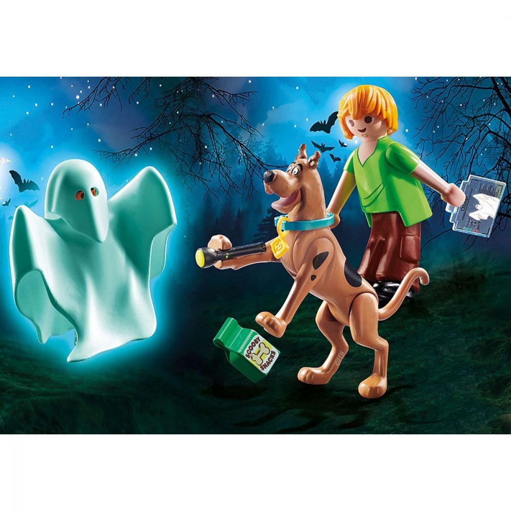Set Playmobil Scooby Doo - Scooby si Shaggy cu fantoma