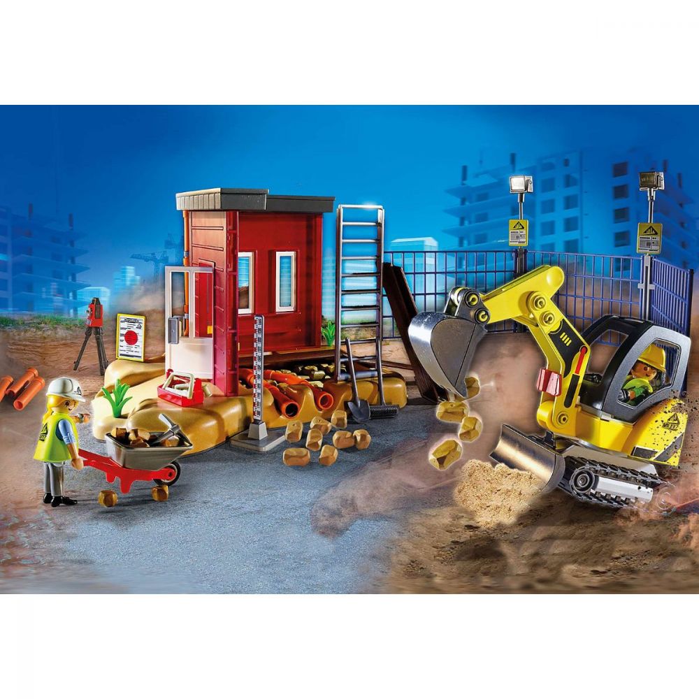 Set Playmobil City Action- Excavator mic