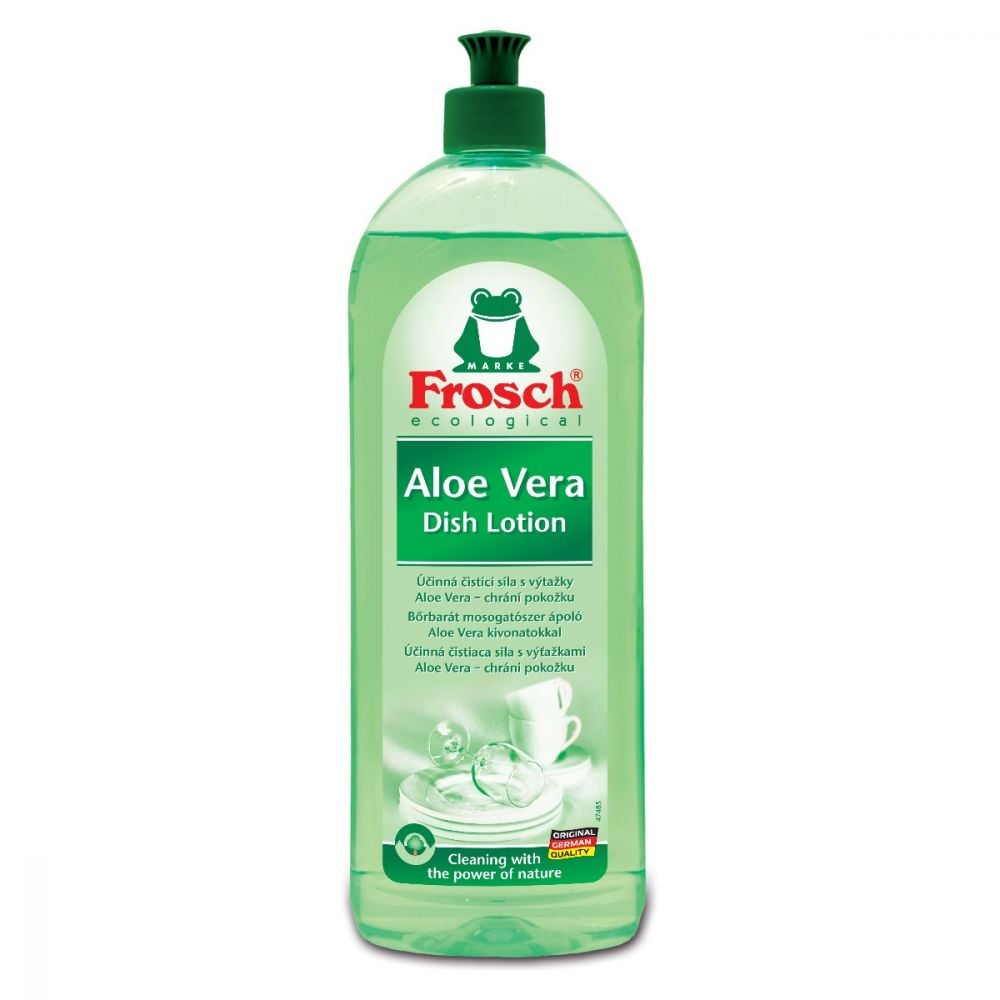 Detergent lichid pentru vase Aloe Vera Frosch, 750 ml