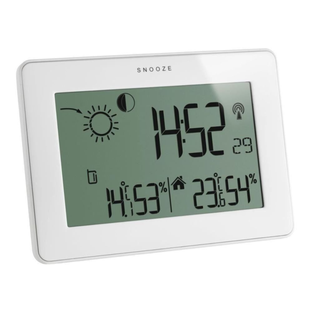 Statie meteo cu transmitator wireless, TFA, White, 35.1128.02