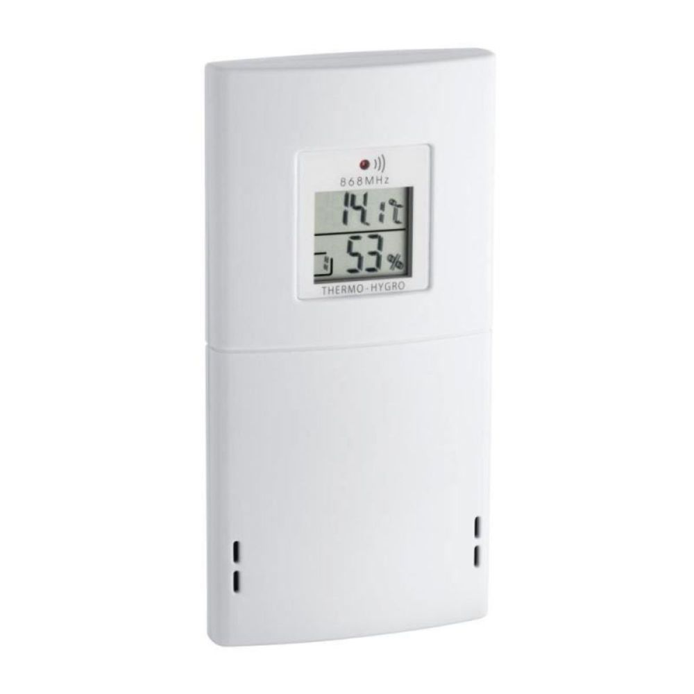 Statie meteo cu transmitator wireless, TFA, White, 35.1128.02