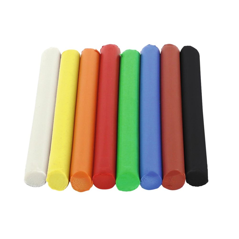 Set plastilina, Pelikan, Creaplast, 8 culori