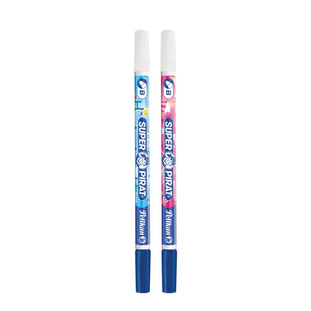 Set 2 carioci corectoare, Pelikan, Super Pirat, Varf B