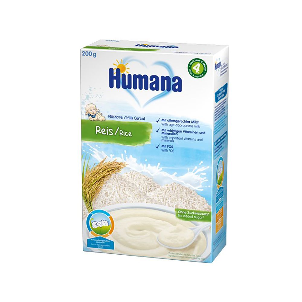 Cereale Orez Cu Lapte Humana 0 G 4 Luni Noriel
