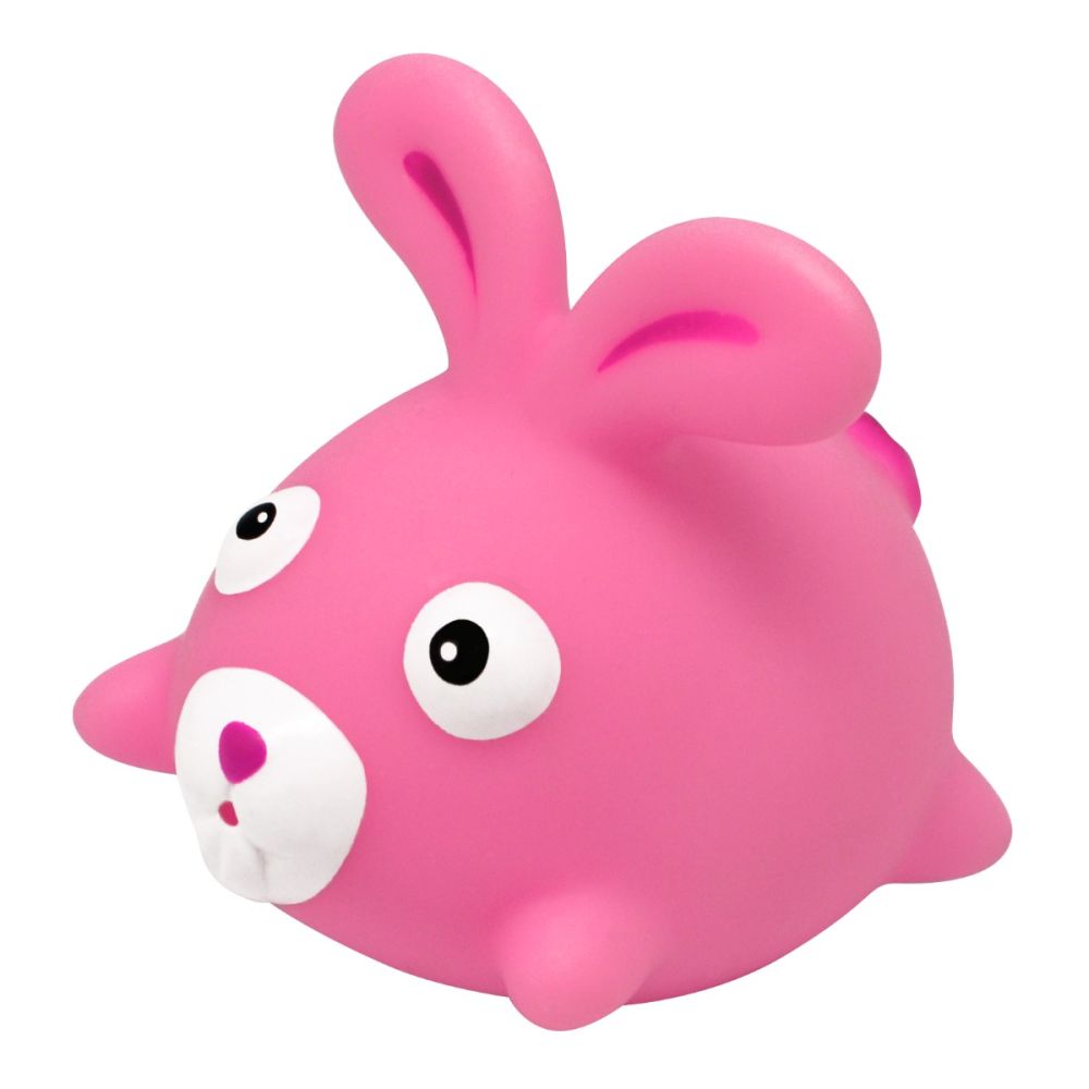 Set covoras de baie si 3 jucarii animalute, Knorr Toys, 69 x 39 cm