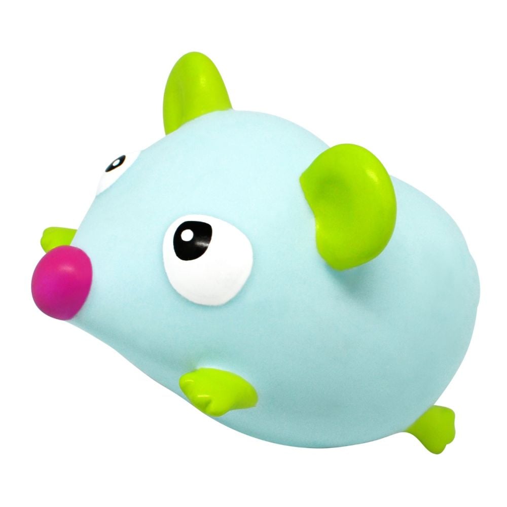Set covoras de baie si 3 jucarii animalute, Knorr Toys, 69 x 39 cm