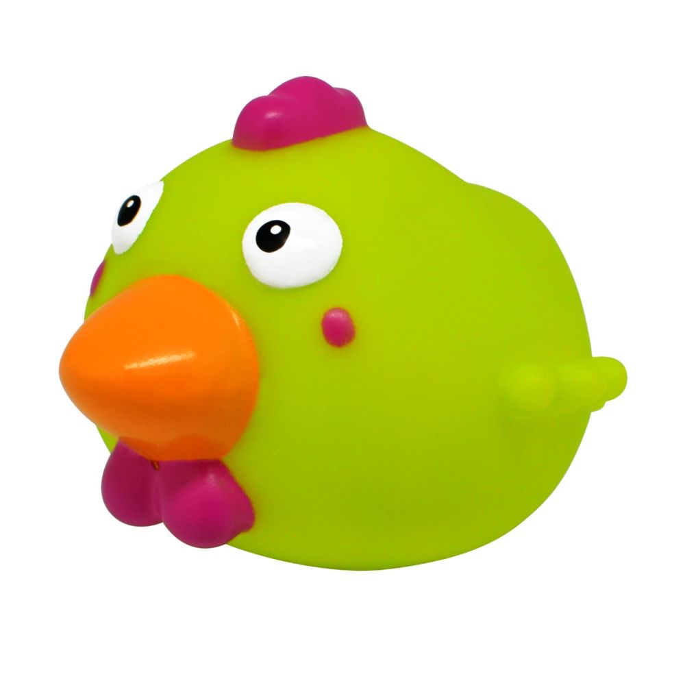 Set covoras de baie si 3 jucarii animalute, Knorr Toys, 69 x 39 cm