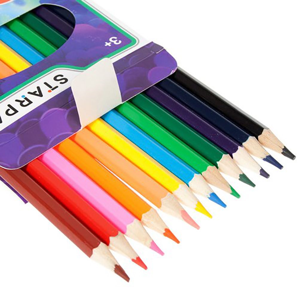 Creioane colorate Starpak, Enchantimals, 12 buc