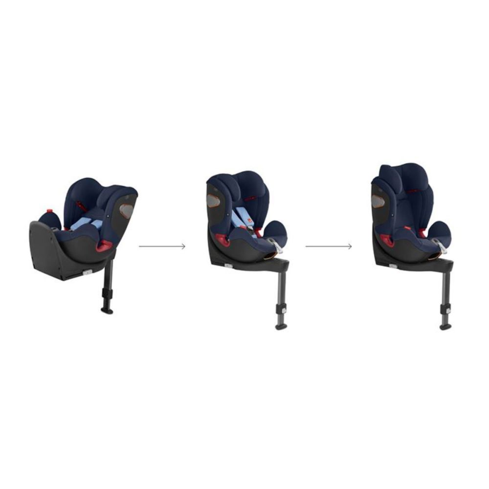 Scaun auto cu Isofix GB Convy-Fix London Grey, 0 - 25 Kg