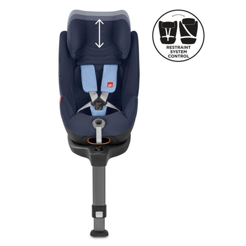 Scaun auto cu Isofix GB Convy-Fix London Grey, 0 - 25 Kg