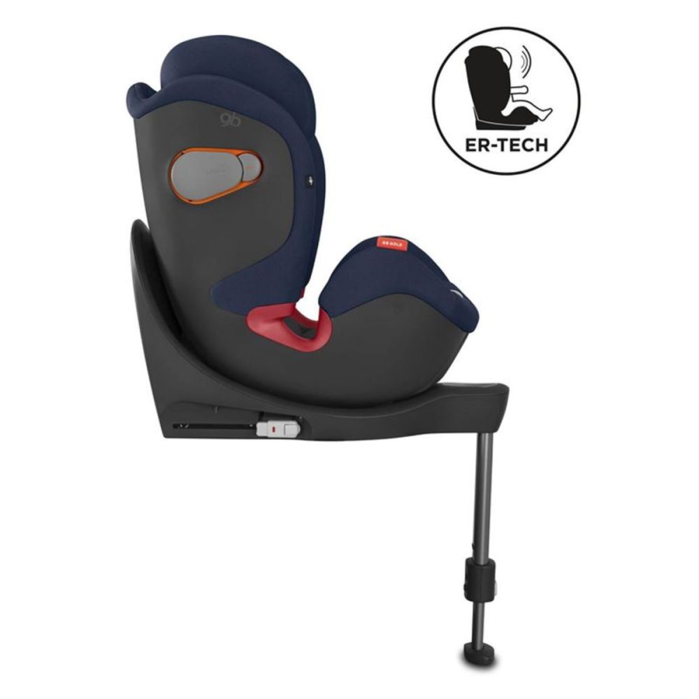 Scaun auto cu Isofix GB Convy-Fix London Grey, 0 - 25 Kg