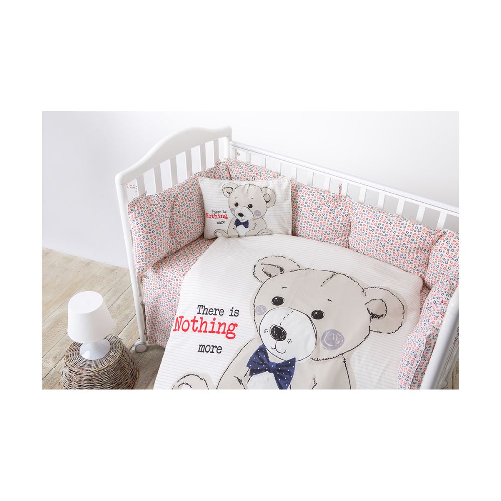Set lenjerie de pat Kikka Boo Teddy Bear, 3 piese