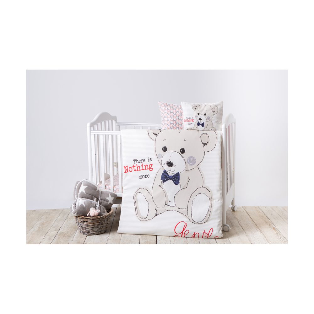 Set lenjerie de pat Kikka Boo Teddy Bear, 3 piese