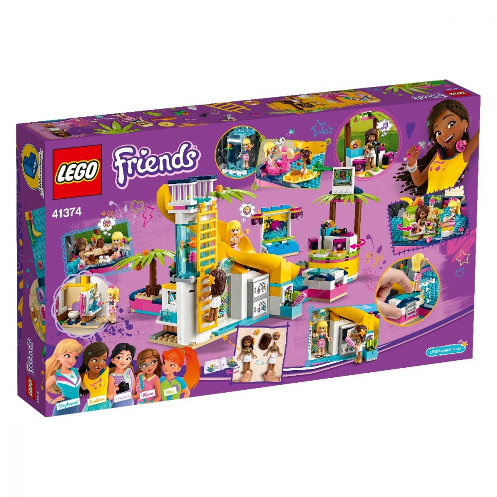 LEGO® Friends - Petrecerea la piscina a Andreei (41374)
