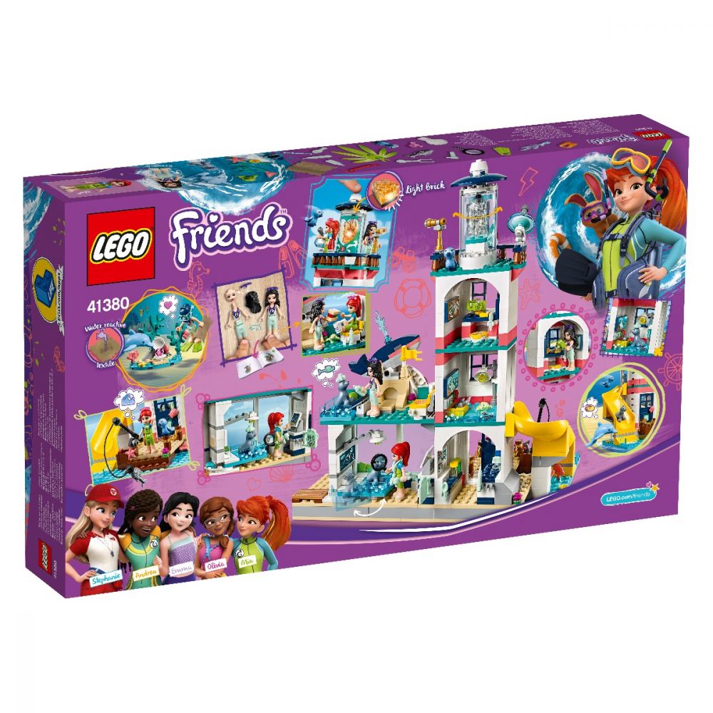 LEGO® Friends - Centrul de salvare de la far (41380)