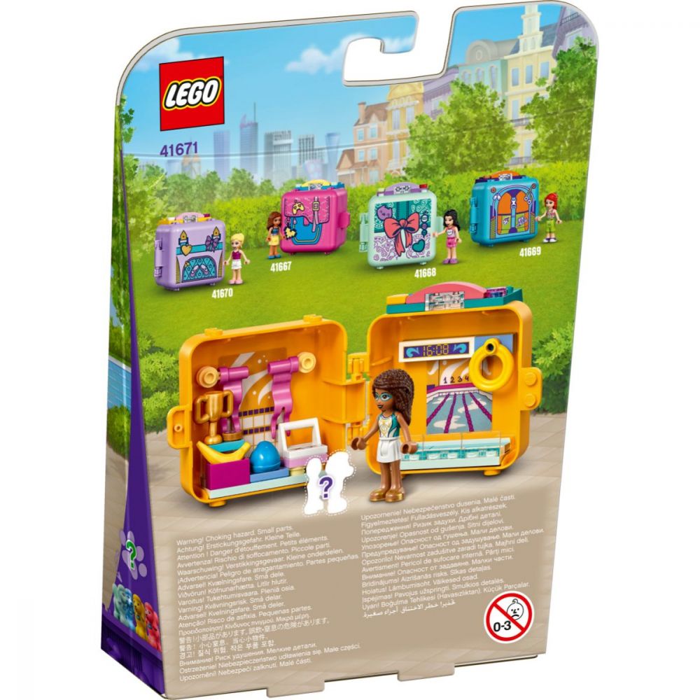 LEGO® Friends - Cubul de inot al Andreei (41671)