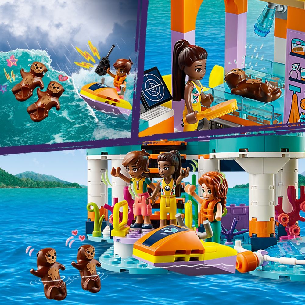 LEGO® Friends - Centru de salvare pe mare (41736)