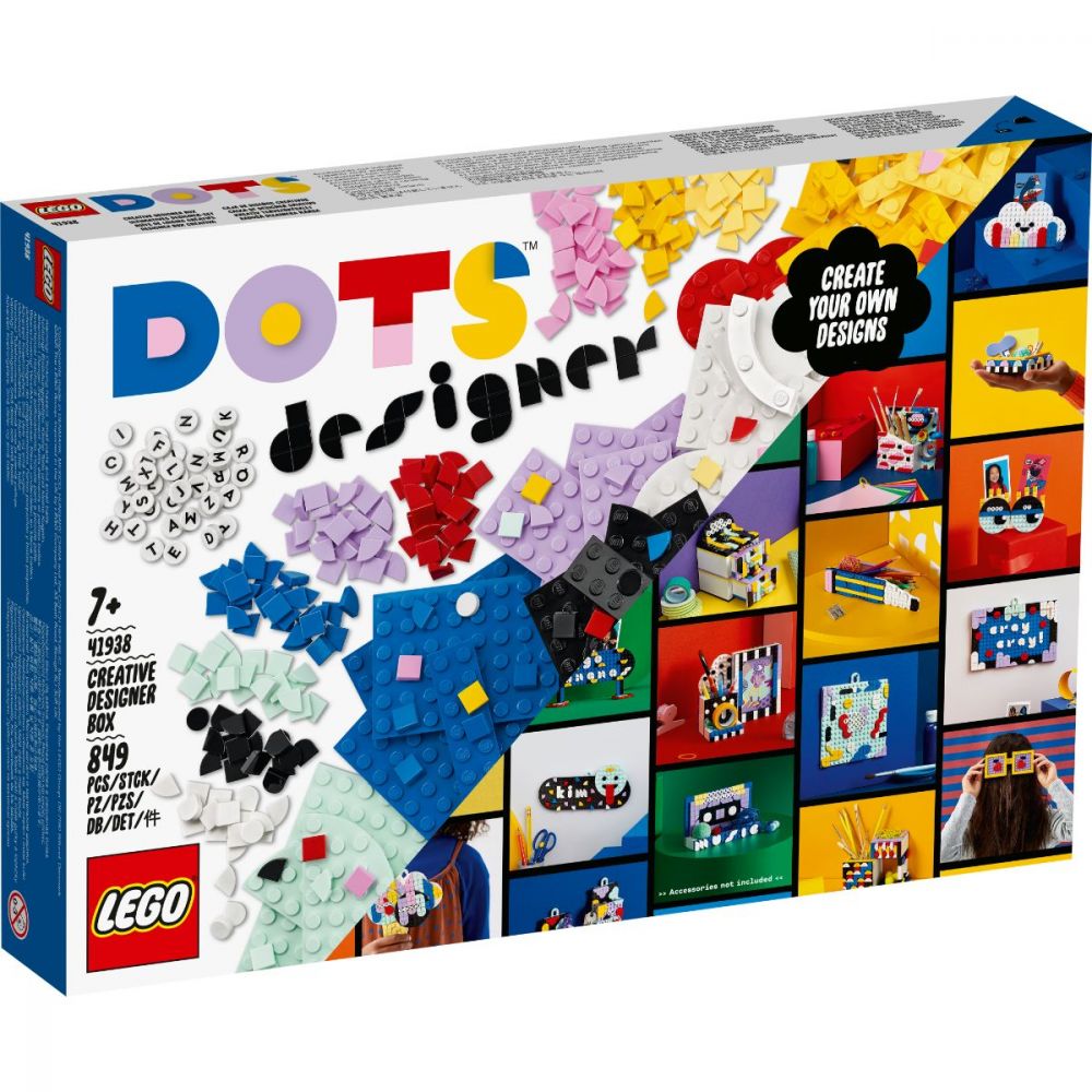 LEGO® Dots - Cutie creativa de designer (41938)