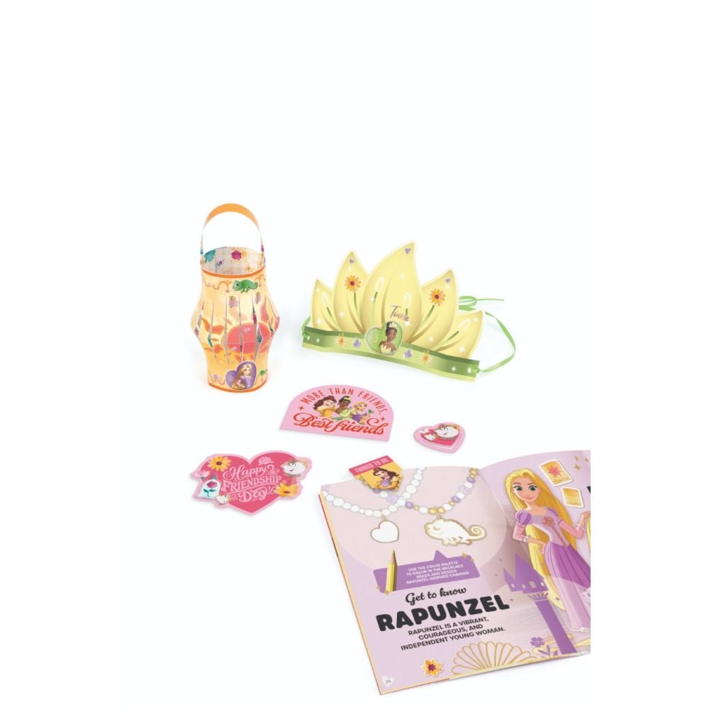 Set de creat bratari si autocolante, Make It Real, Disney Princess