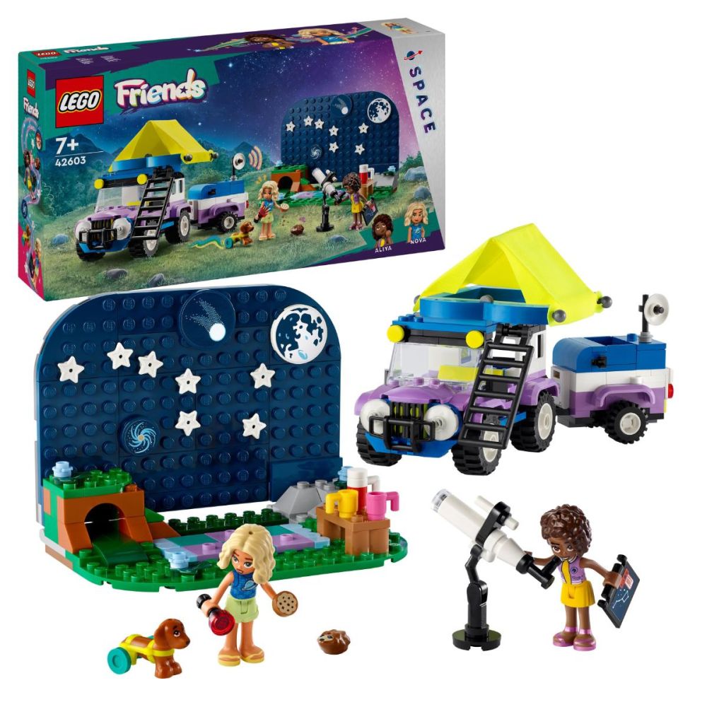 LEGO® Friends - Vehicul de camping pentru observarea stelelor (42603)