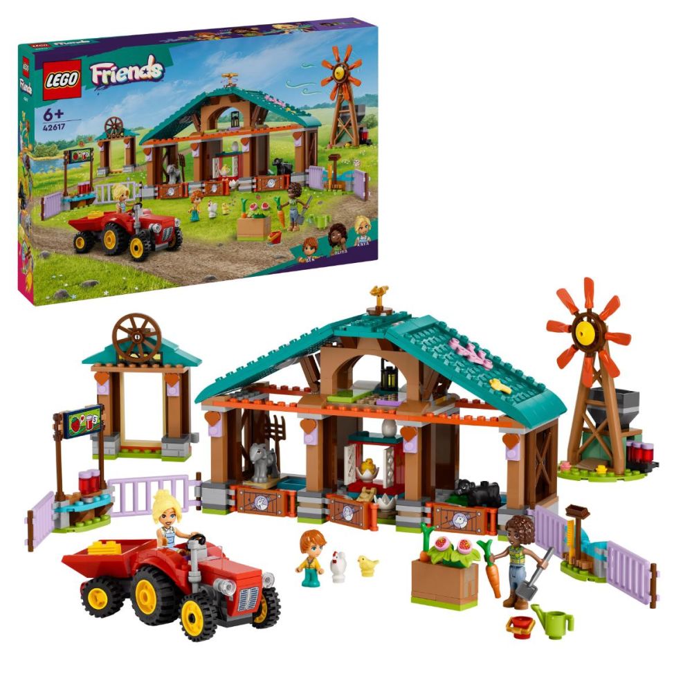 LEGO® Friends - Refugiu pentru animale de ferma (42617)