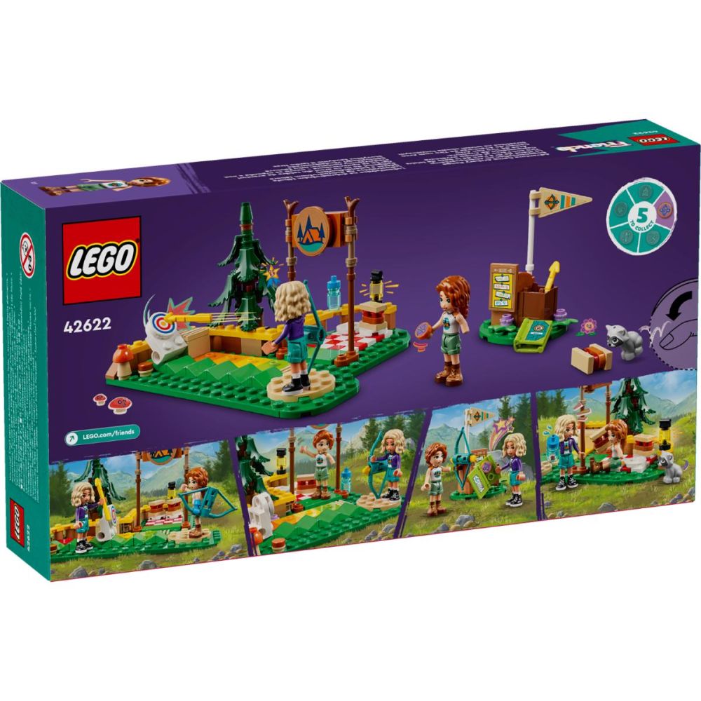 LEGO® Friends - Poligonul de tir cu arcul din tabara de aventuri