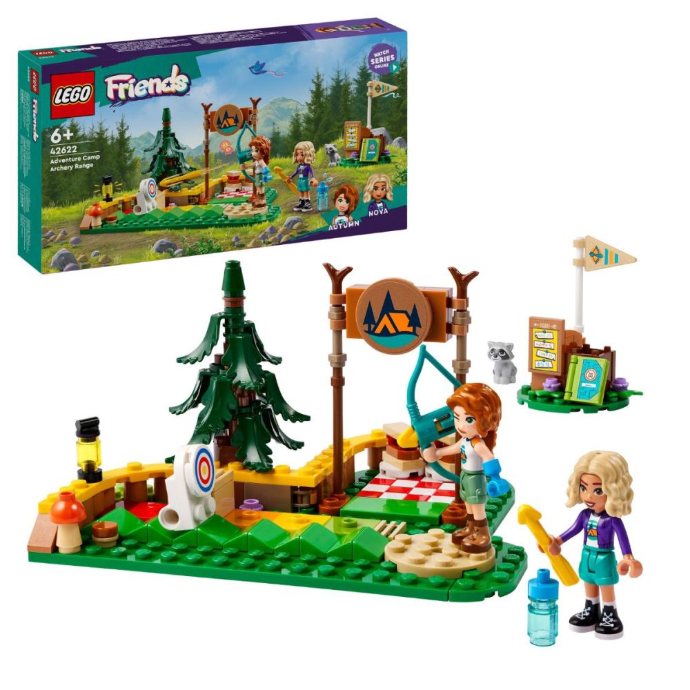 LEGO® Friends - Poligonul de tir cu arcul din tabara de aventuri