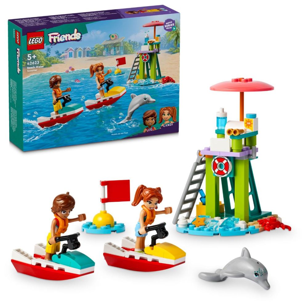LEGO® Friends - Scuter acvatic pe litoral (42623)