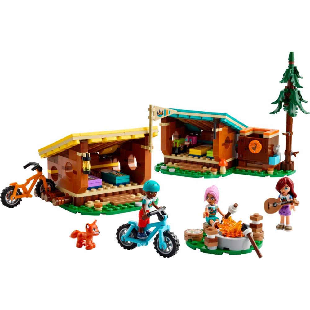 LEGO® Friends - Cabane confortabile in tabara de aventuri (42624)