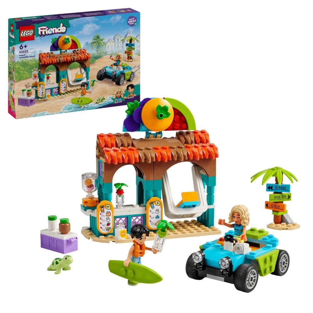 LEGO® Friends - Chiosc de smoothie-uri pe plaja (42625)