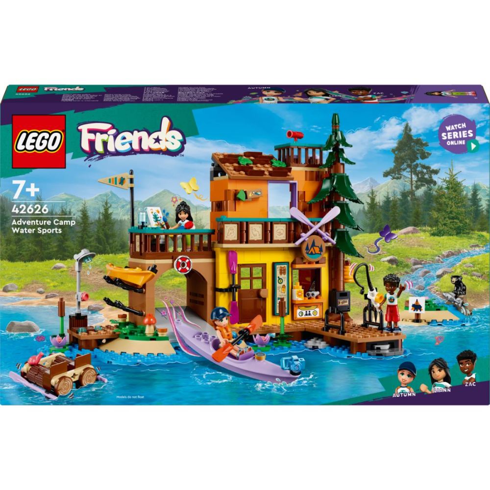 LEGO® Friends - Sporturi nautice in tabara de aventuri (42626)