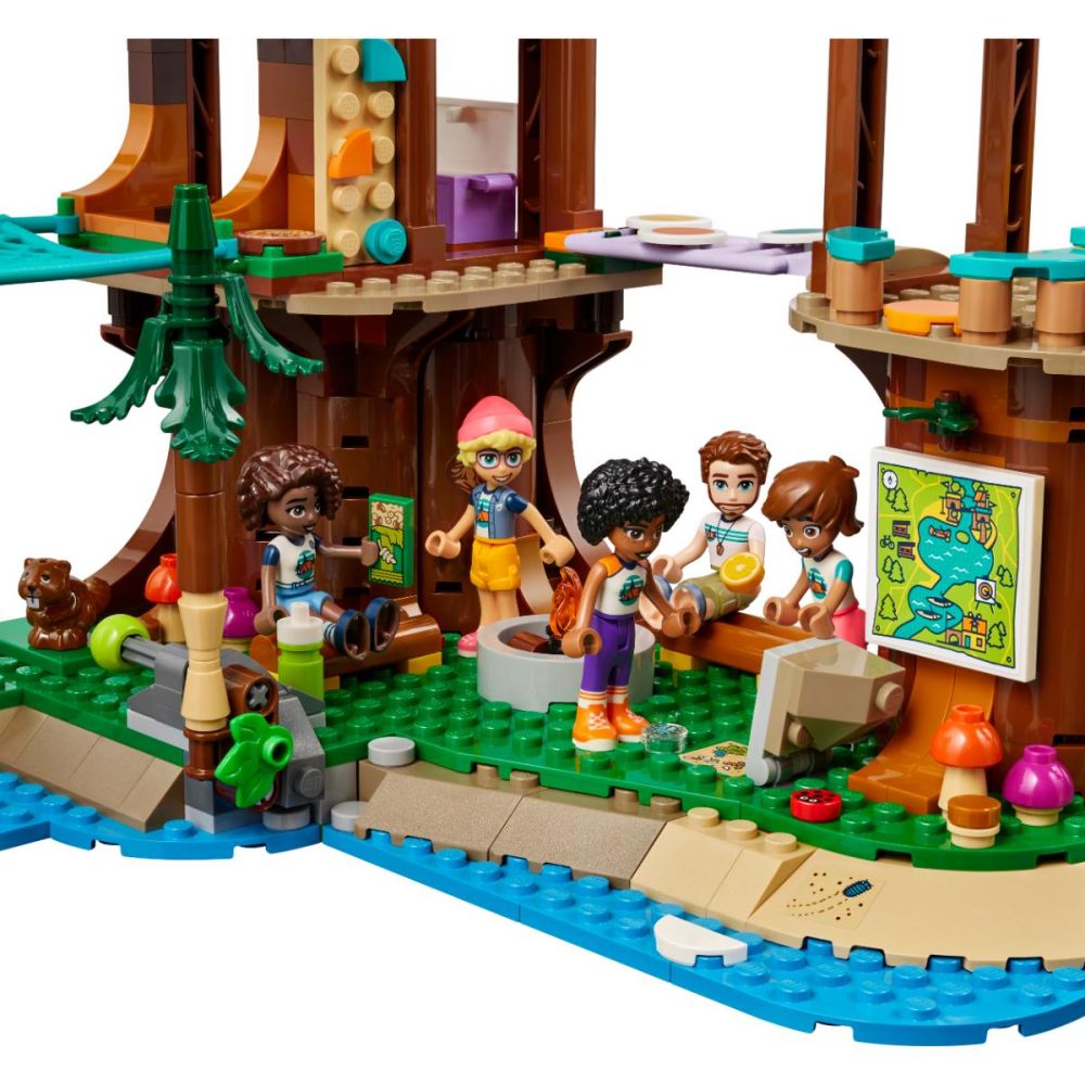 LEGO® Friends - Casa din copac din tabara de aventuri (42631) | Noriel