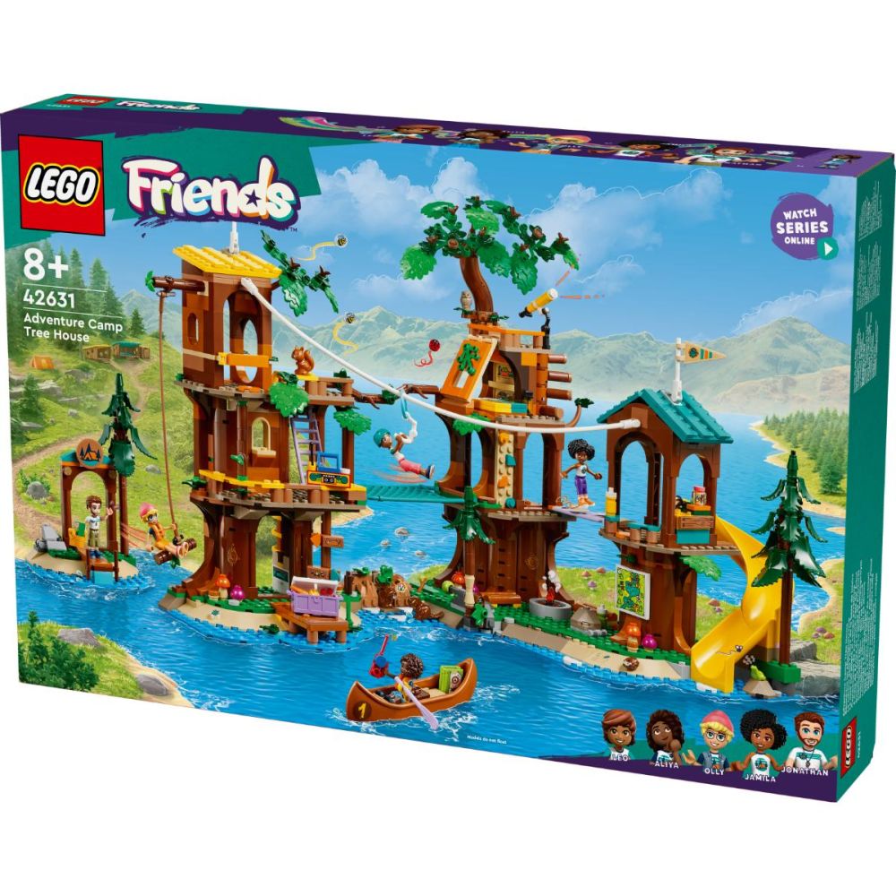 LEGO® Friends - Casa din copac din tabara de aventuri (42631)