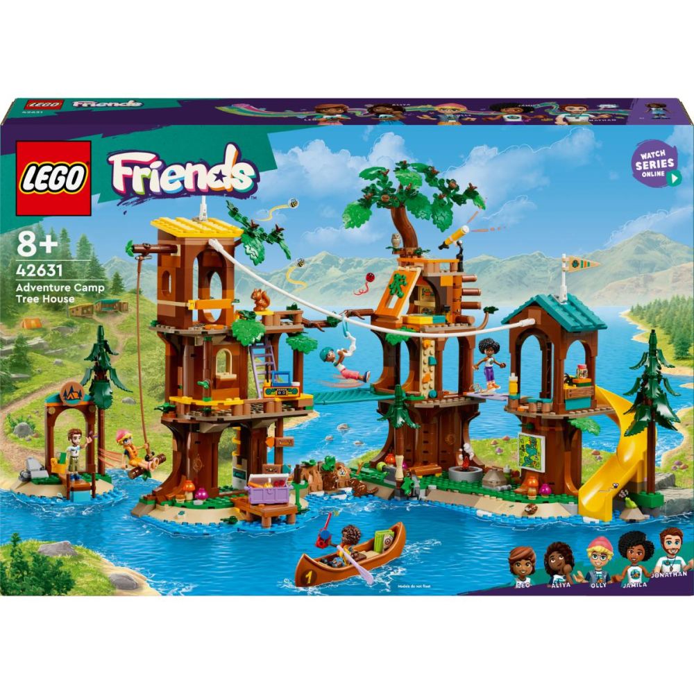 LEGO® Friends - Casa din copac din tabara de aventuri (42631)