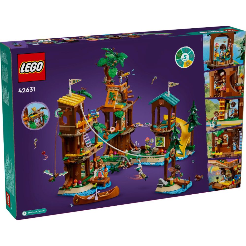 LEGO® Friends - Casa din copac din tabara de aventuri (42631)