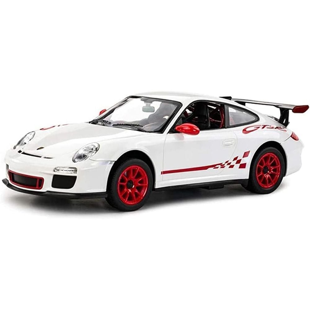 Masina cu telecomanda Rastar, Porsche GT3 RS, Alb