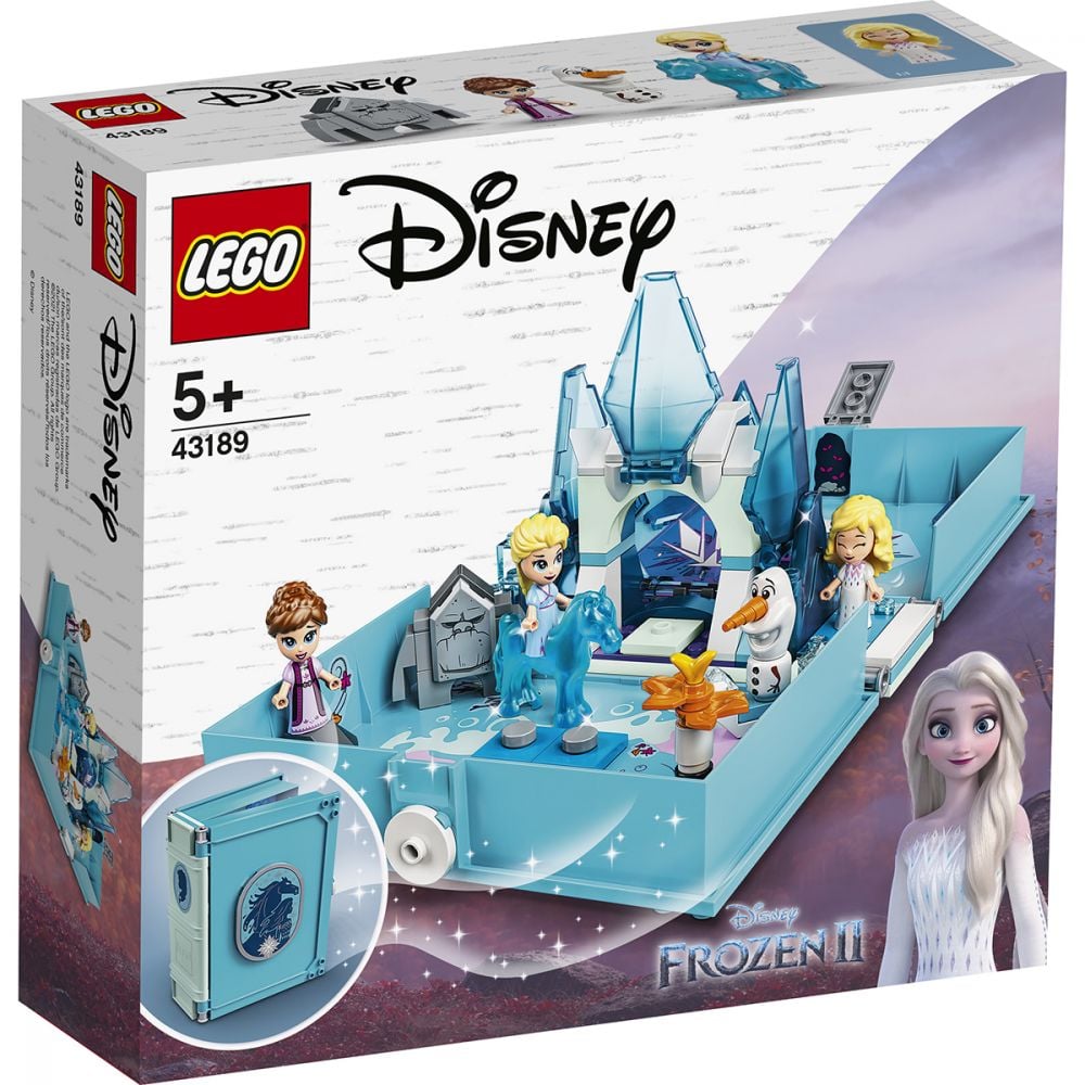 LEGO® Disney Frozen 2 - Aventuri din cartea de povesti cu Elsa si Nokk (43189)