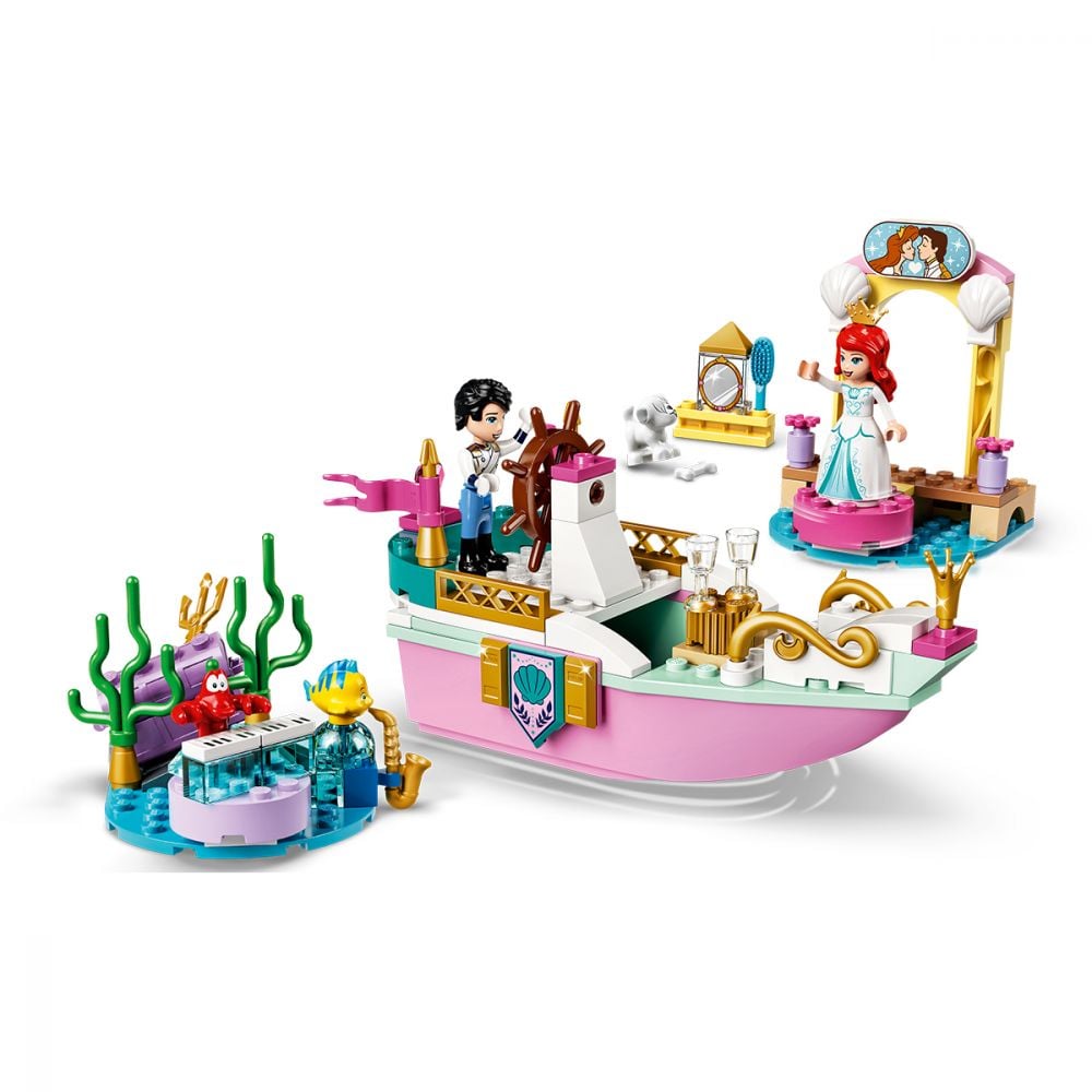 LEGO® Disney Princess™ - Barca de festivitati a lui Ariel (43191)