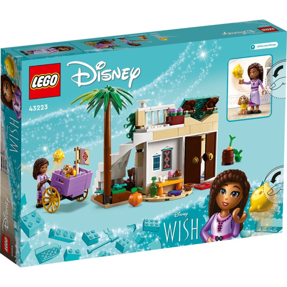 LEGO® Disney Princess - Asha in orasul rozelor (43223)