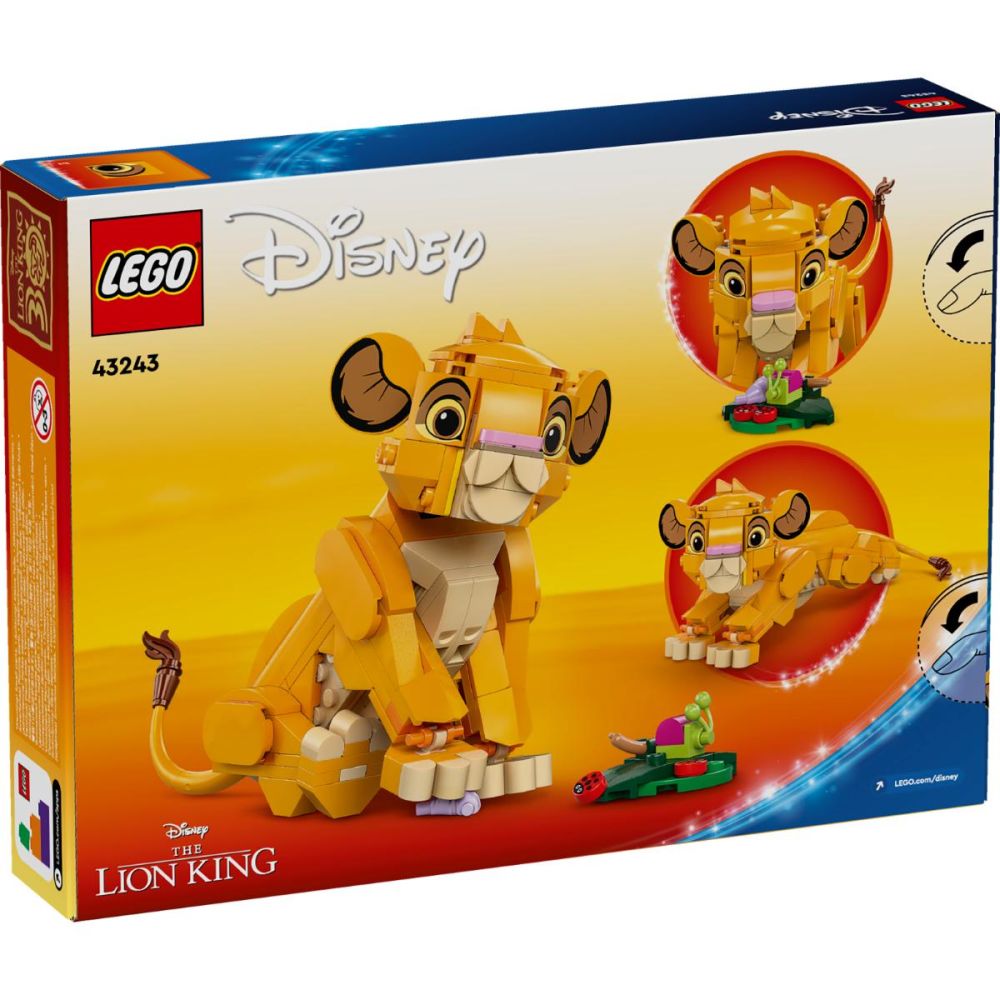 LEGO® Disney Classic - Puiul Simba, Regele Leu (43243)