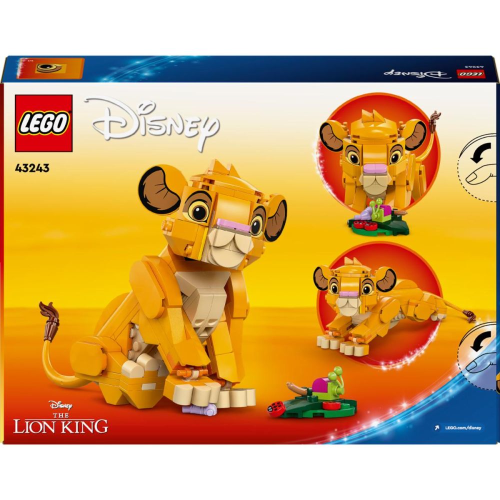 LEGO® Disney Classic - Puiul Simba, Regele Leu (43243)