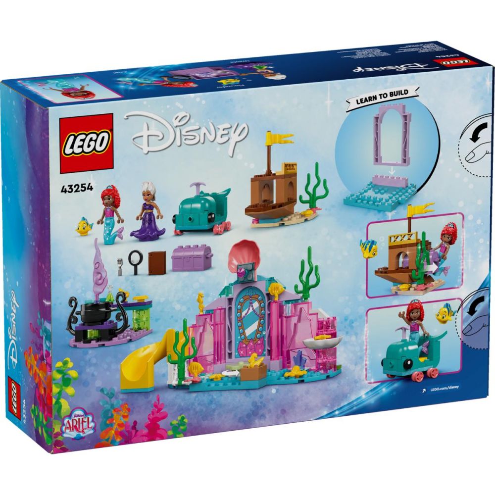 LEGO® Disney Princess - Pestera de cristal a lui Ariel (43254)