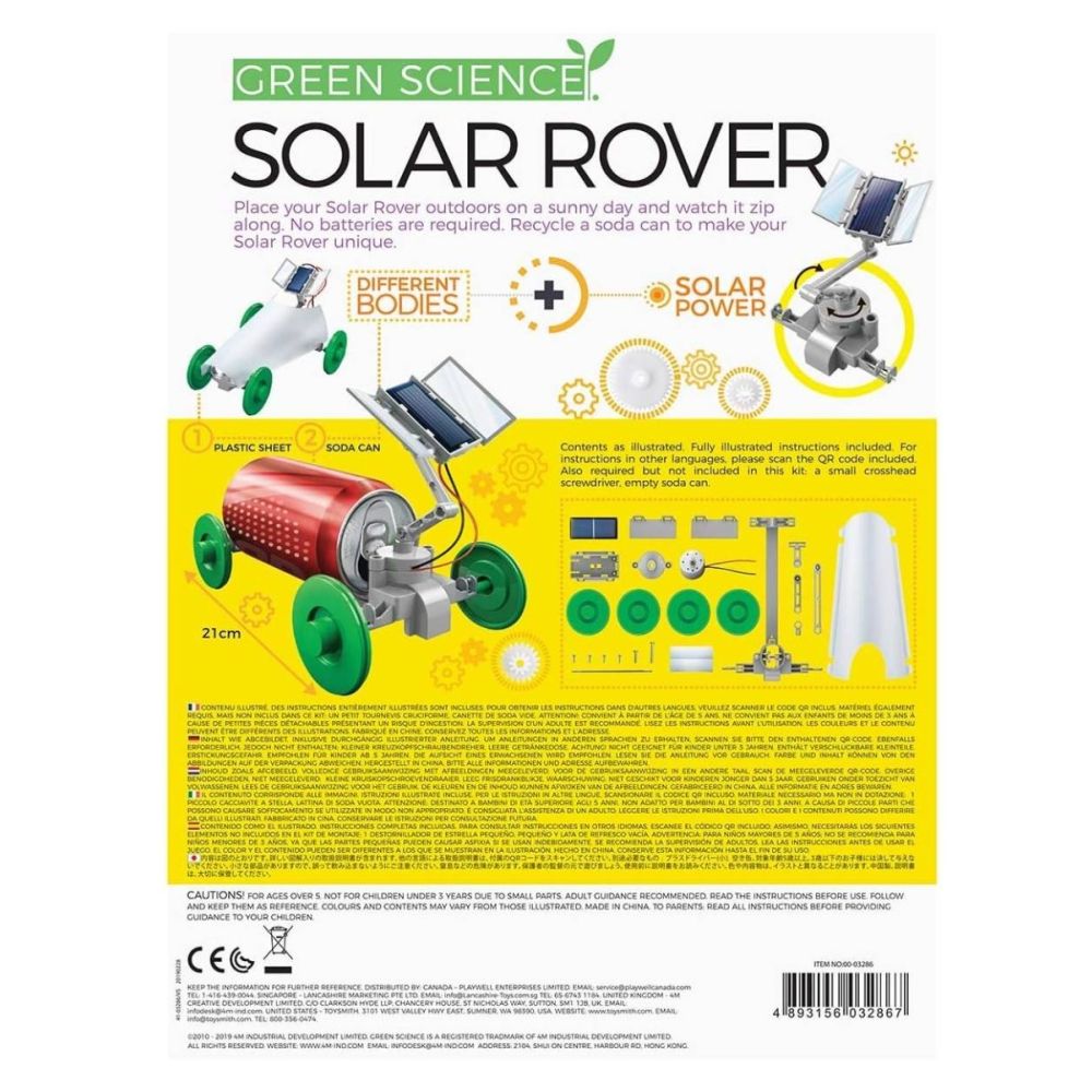 Kit constructie vehicul solar, 4M, Stiinta verde