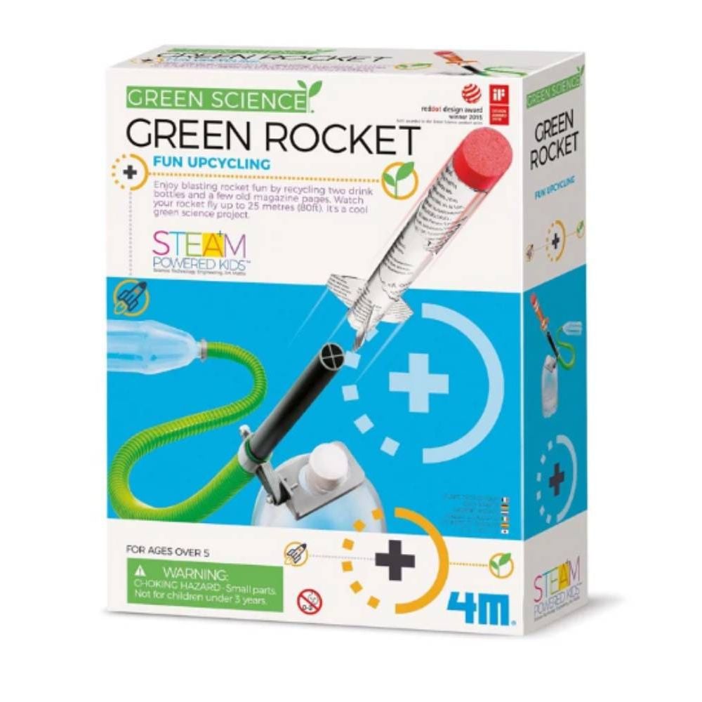 Kit constructie racheta ecologica, 4M, Stiinta verde